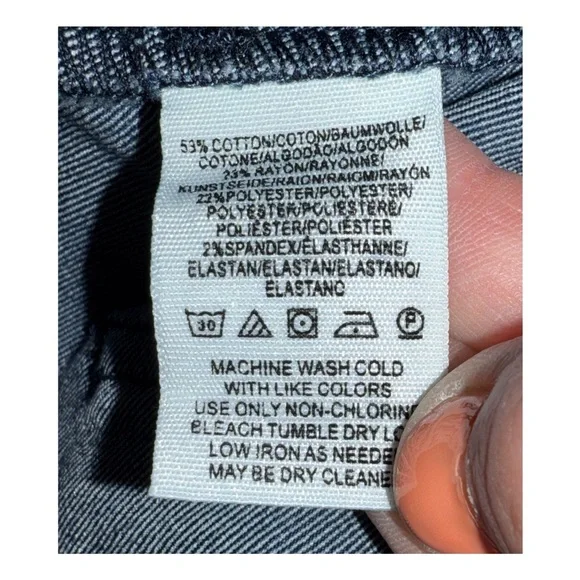 Free People - High Waist Flare Jeans - Retro Dark Wash Denim - Waist 34” - Picture 5 of 7